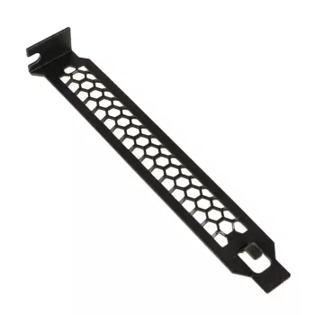 PCI-pilude katted 5-pakendis mustad Kolink KL-PCIE-5 — metallist tühjendusplaadid laienduspesadele