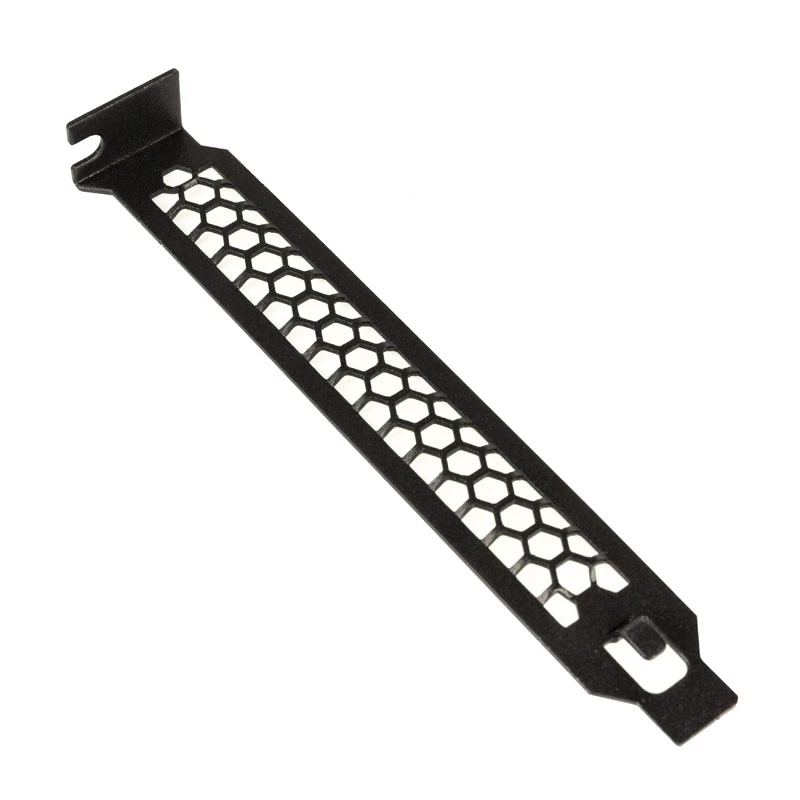 PCI-pilude katted 5-pakendis mustad Kolink KL-PCIE-5 — metallist tühjendusplaadid laienduspesadele