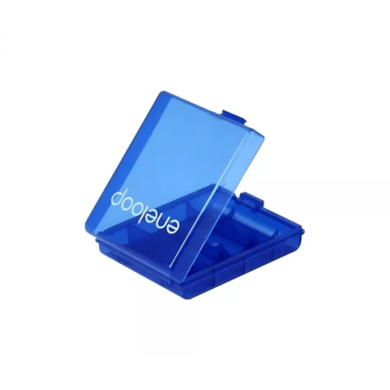 Laetavad patareid PANASONIC ENELOOP AA 2000 mAh 4 tk + karp (BK-3MCDE/4CP+CASE)