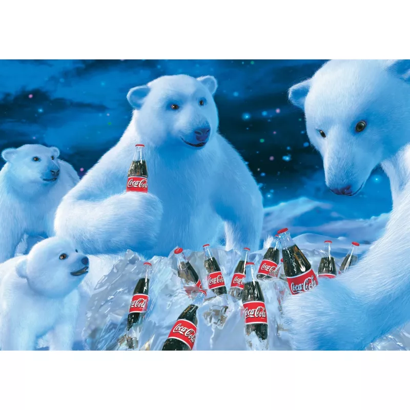 Coca-Cola - jääkarud, Pusle 1000 tükki