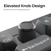 Mehaaniline klaviatuur Keychron V3 Ultra 8K — QWERTY, Bluetooth ja juhtmega, RGB, must