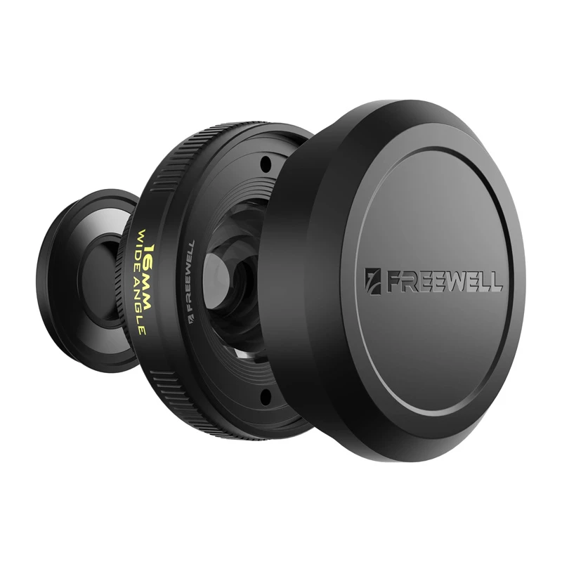 Vidinurkobjektiiv Freewell 16mm 17mm kinnitusele