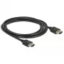 HDMI-kaabel DeLOCK 85294 2m A-tüüpi isane-isane must