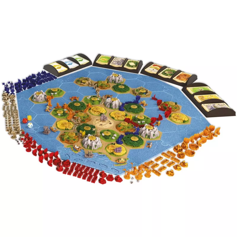 Lauamäng Kosmos KOO Catan 3D – Seefahrer + Cities & Knights laienduskomplekt