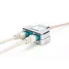 Plaastrikaabli adapter Digitus CAT 5e varjestatud 1:1