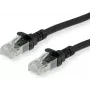 ROLINE - patch-kaabel - RJ-45 (M) to RJ-45 (M) - 50 cm - UTP - CAT 6a - Halogen-Free, Moulded, Stranded - Must (21.15.2750)