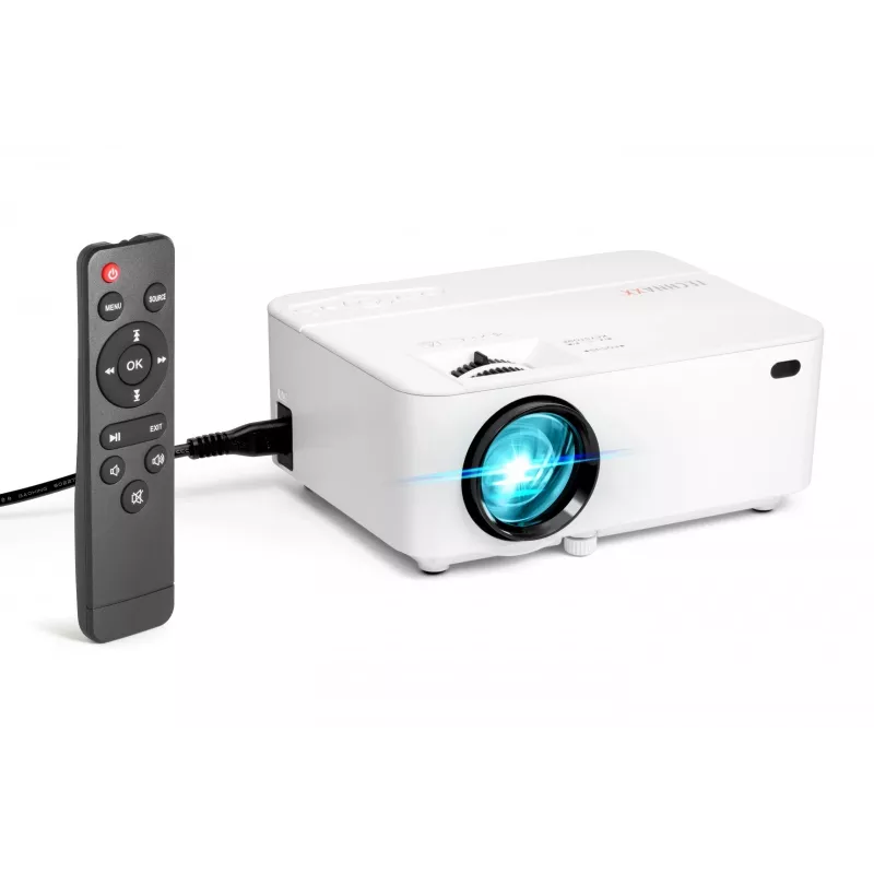 Technaxx TX-113 Standard Throw Projektor 1800 ANSI luumenit LED 800x480 Valge