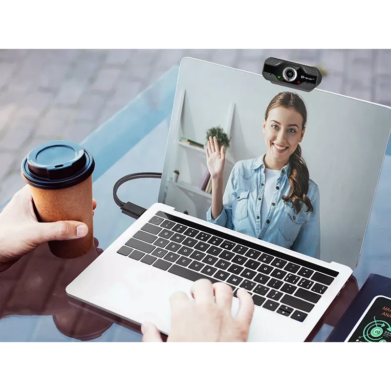 Webcam Tracer WEB007 2 MP 1920 x 1080 pikslit USB 2.0 Must