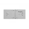 19-tolline 4U seinaraam LANBERG — 497×400/240 mm, hall