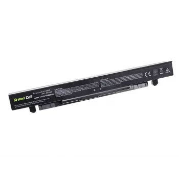 Sülearvuti aku roheline Cell AS68 ASUS A450 A550 R510 X550 seeriatele, Li-Ion 14,4V 4400mAh, 4 elementi, must