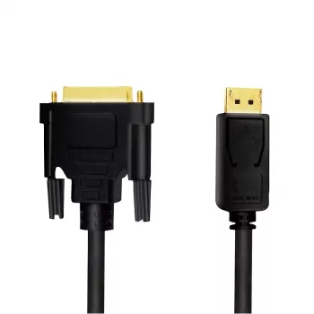 DisplayPort-DVI-kaabel, must, 5 m