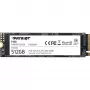 Sisemine SSD PATRIOT P300 512 GB M.2 PCIe NVMe — lugemine 1700 MB/s, kirjutamine 1200 MB/s, 3D NAND, 3,8 mm, TBW 240