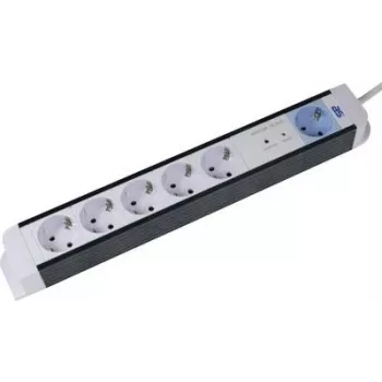 Pikendusjuhe AS Schwabe Power Strip 18672 Master/Slave funktsiooniga, valge/must
