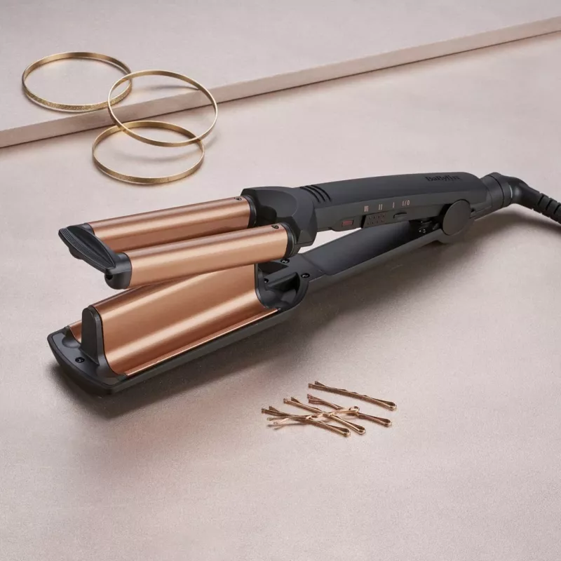 BaByliss Deep Waves lokiraud Warm Black, Orange 98,4 (2,5 m)