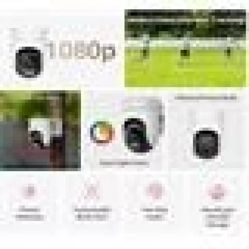 IP turvakaamera MERCUSYS MC500 1080p WDR Wi‑Fi Outdoor Bulb IP65 PoE/DC 2‑way Audio 340° pan 9x optiline suum
