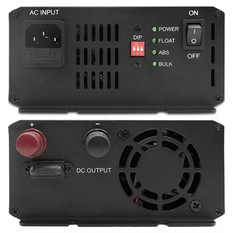 Laadija QOLTEC Monolith 20A 12V LiFePO4, AGM, GEL, SLA akudele