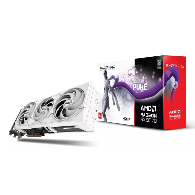 SAPPHIRE Radeon RX 9070 16GB GDDR6 graafikakaart