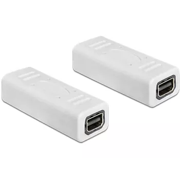Kaabli pistikuadapter DeLOCK 65450 Mini DisplayPort Valge
