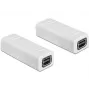 Kaabli pistikuadapter DeLOCK 65450 Mini DisplayPort Valge
