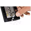 Hole Punch WEDO 67 9401 — 4-hole metal punch, Must, punching capacity 3 mm, 66 mm width