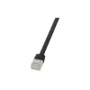 Logilink CF2113U Ethernet patch-kaabel Must