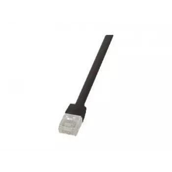 Logilink CF2113U Ethernet patch-kaabel Must