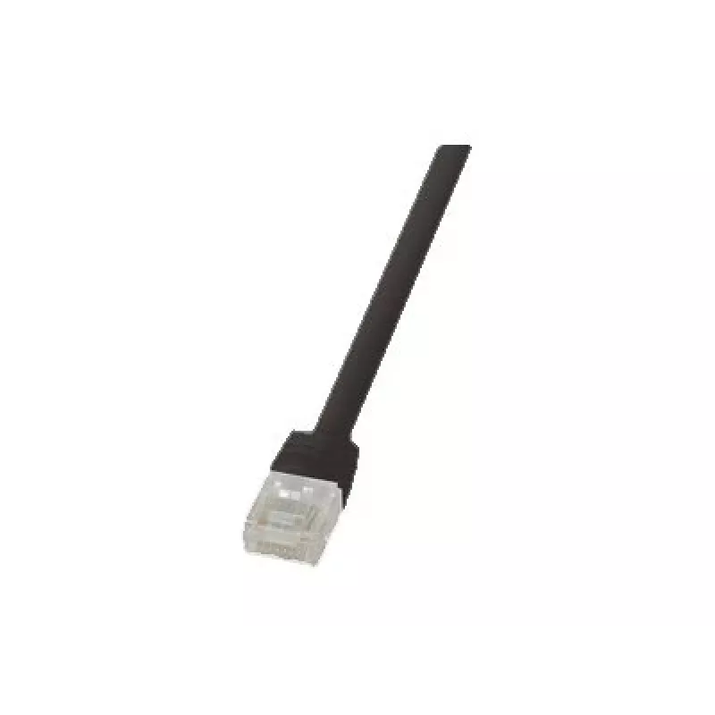 Logilink CF2113U Ethernet patch-kaabel Must