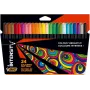 BIC Intensity Up viltpliiatsite komplekt, 24 tk karbis, 978035