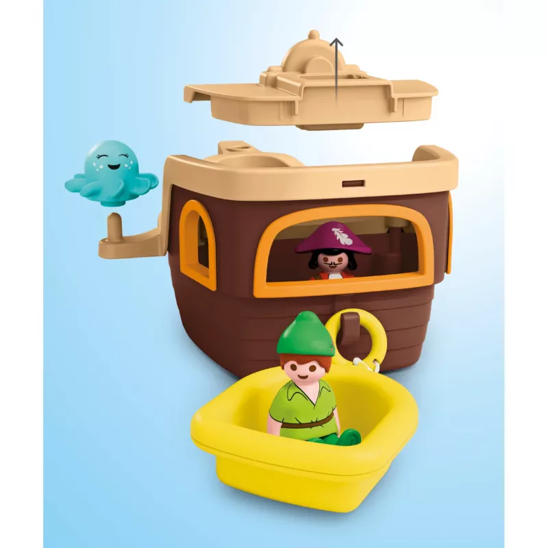 Figuurikomplekt JUNIOR & Disney Piracki statek Piotrusia Pana