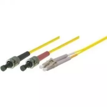 Tecline exertis Connect - Patch-Cable - ST Einzelmodus (M) to LC Single-Modus (M) - 3 m - Fiiberoptiline - 9/125 mikromeetrit - OS2 - Kollane (39989403)