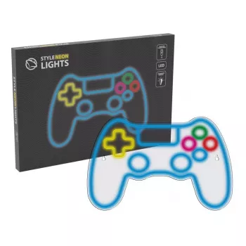 Juhtmega USB-mängupult MANTA SNL63MT Neoonvalgustid — PC-kontroller USB-ühendusega