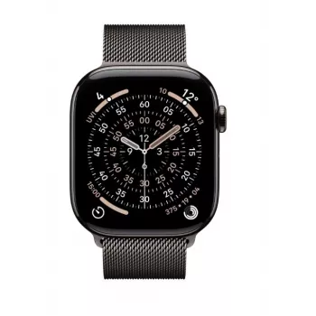 Apple Watch Series 11 GPS + Cellular 46mm Slate Titanium korpus Slate Milanese silmusega M/L