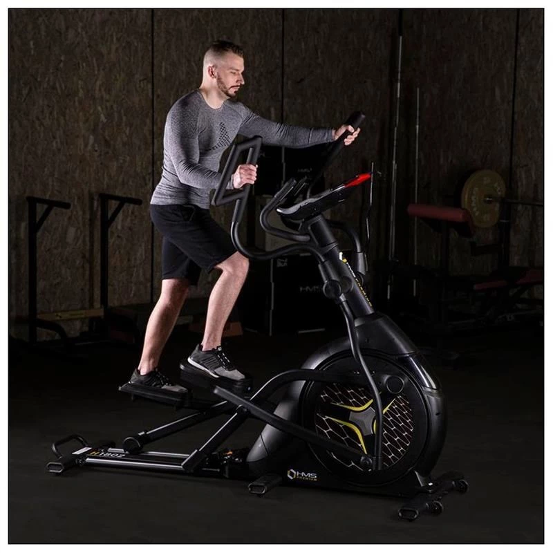 HMS Fitness H1802 elektromagnetiline elliptiline trenažöör must