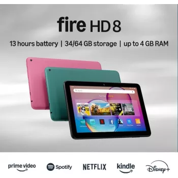 Tahvelarvuti Amazon Fire HD 8 8 tolli 2 GHz 3 GB 32 GB