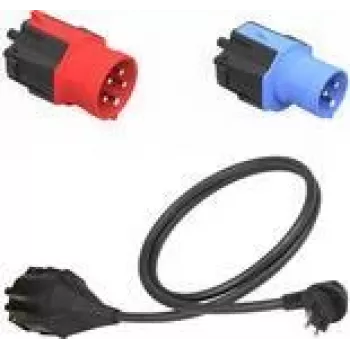 Pistikupesa adapter NRGkick NRGkick Smart Attachment Set Standard Must Sinine Punane