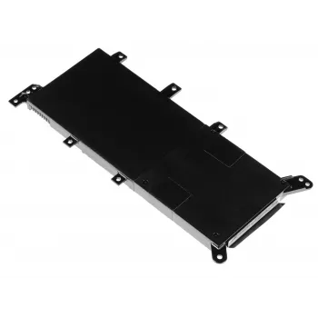 Sülearvuti aku roheline Cell ASUS A555 F555 K555 R556 X555 jaoks, LiPo 4000 mAh, 7,6 V, 4 elementi, must