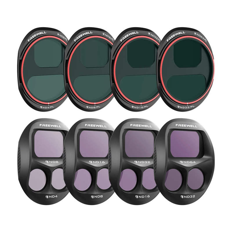 Filter set Freewell for DJI Mavic 4 Pro — 8-piece lens filters (FW-M4P-ALD)
