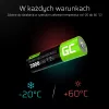 Laetav aku roheline Cell GR06 AA NiMH 1,2 V 2000 mAh, 2 tk, 50,5 mm