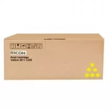 Ricoh 407546 toonerikassett 1 tk Originaal Kollane
