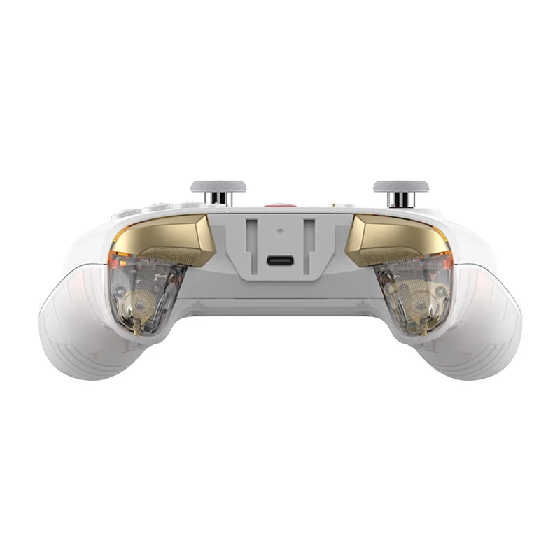 Juhtmevaba mängukontroller GameSir Cyclone 2 HRG1001 — Bluetooth, ergonoomiline disain, valge