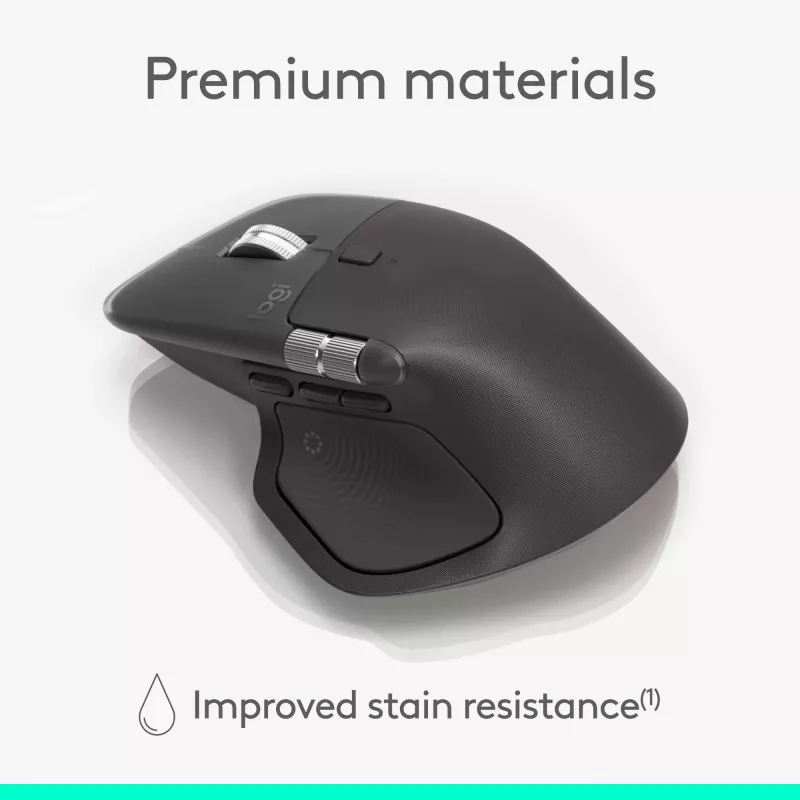 Logitech Logitech MX Master 4 for Business hiir - juhtmevaba + Bluetooth, 8000 DPI, grafiit | Logitech