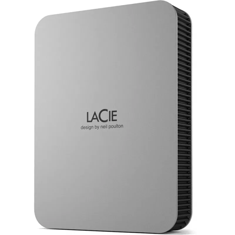 LaCie Mobile Drive Secure STLR2000400 - Festplatte - verschlüsselt - 2 TB - extern (tragbar) - USB 3.2 Gen 1 (USB-C Steckverbinder) - Self-Encrypting 