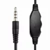 Juhtmega mängukõrvaklapid GEMBIRD MHS-03-BKRD — binauraalsed, ümberkõrvaklapid, 3,5 mm, 1,8 m kaabel, punane/must