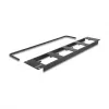 DeLOCK 88195 D-tüüpi 19-tolline patch-paneel 4 plaadiga, 16 porti, 2U, must