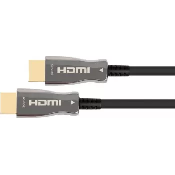 AOC Hybrid Ultra-Kiire HDMI 2.1 Kaabel, 8K @60Hz / 4K @120Hz, 48 GBit/s, must, 30m, PYTHON (AOC-H21030)