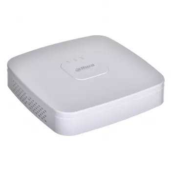 Võrgusalvesti DAHUA NVR2108-I2 — 8-kanaliline NVR, 4096×2400 max, SATA III kuni 10 TB, 1U valge