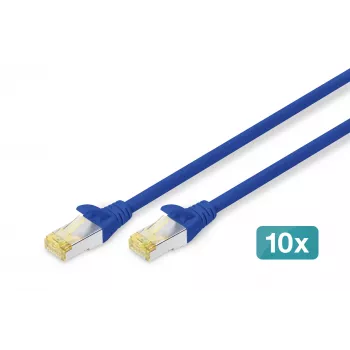 Digitus DK-1644-A-020-B-10 Etherneti paigalduskaabel sinine