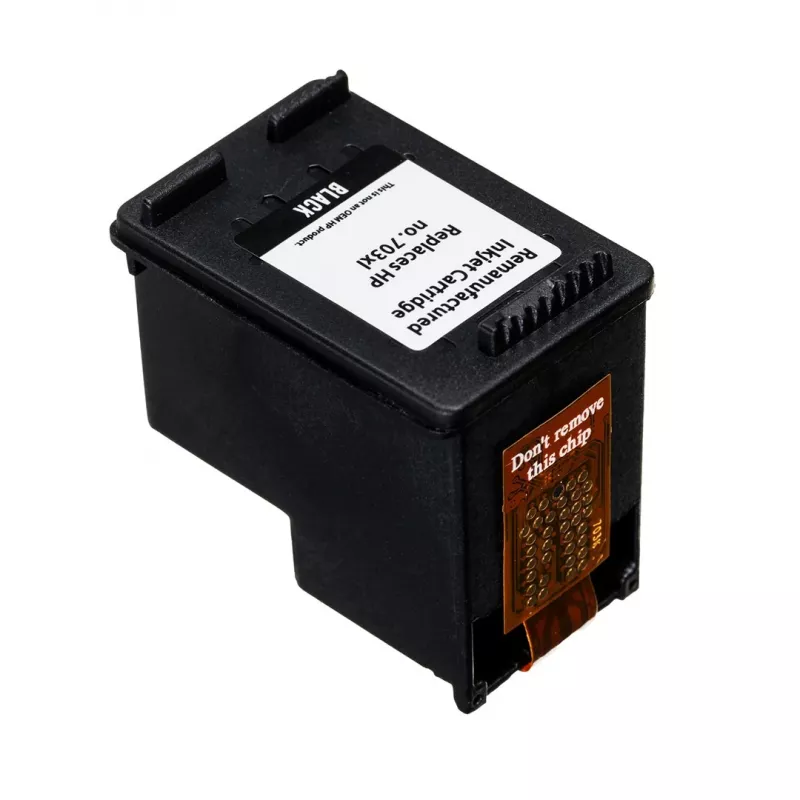 Superbulk printeritint HP B-H703BK (asendab HP 703 CD887) standardne must