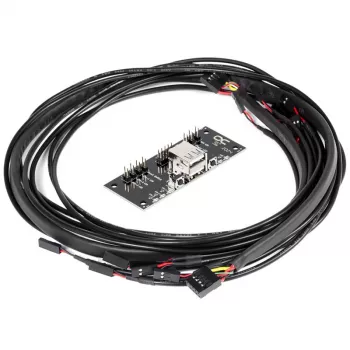 Sisemine toitekaabel Alphacool 25054 80 m otsesed pistikud