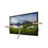 DELL P6524QT interaktiivne lameekraan 163,9 cm (64,5 tolli) LCD 350 cd/m² 4K Ultra HD must puuteekraan